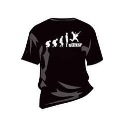 Total guitar evolution t-shirt