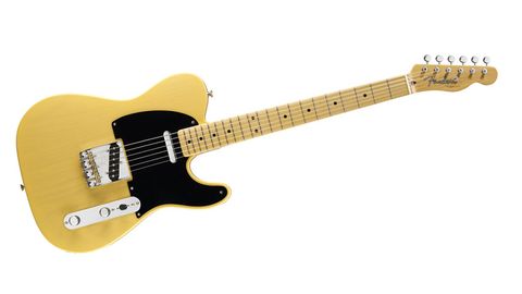 The 1952 Teles were originally blonde, but they turned butterscotch or yellow over a period of time