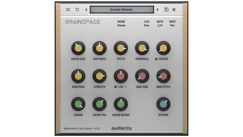 Audiority's Grainspace is a granular processor and a reverb in one ...