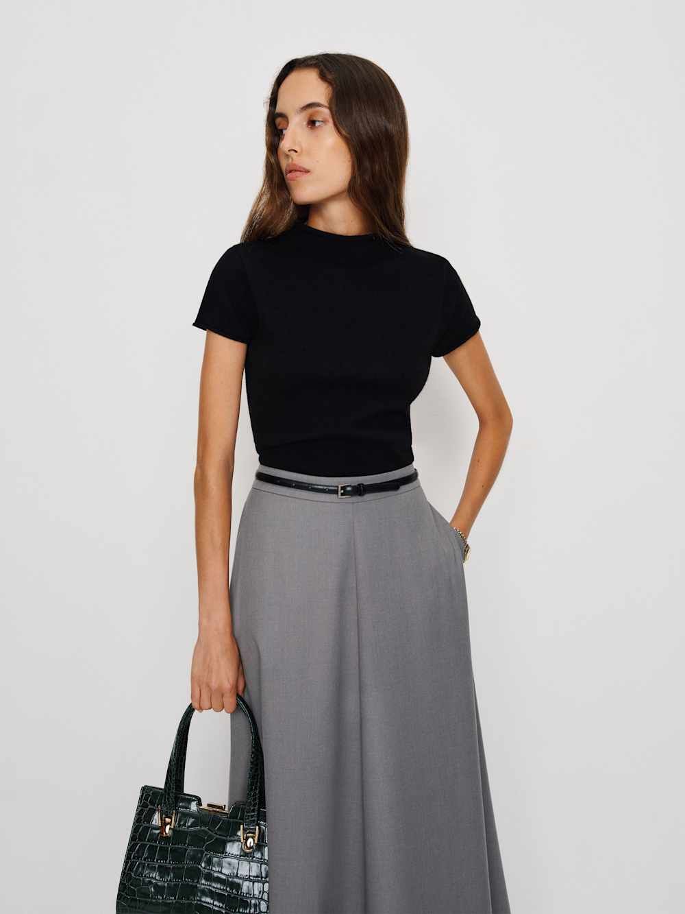Harvest Thread Cashmere Mock Neck
