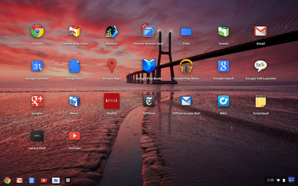 Apps over desktop