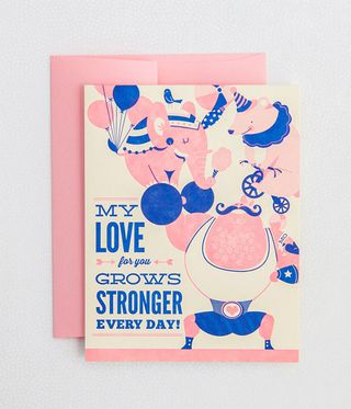 Valentine's Day letterpress cards