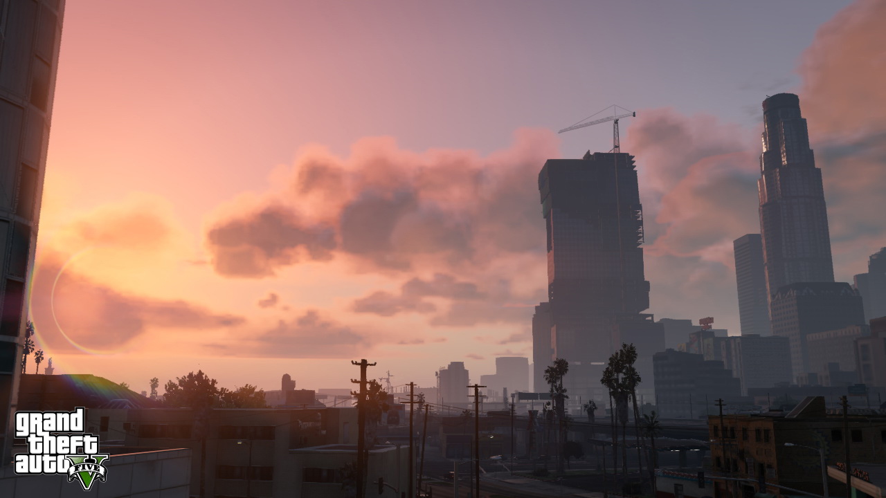 GTA 5: Crane works