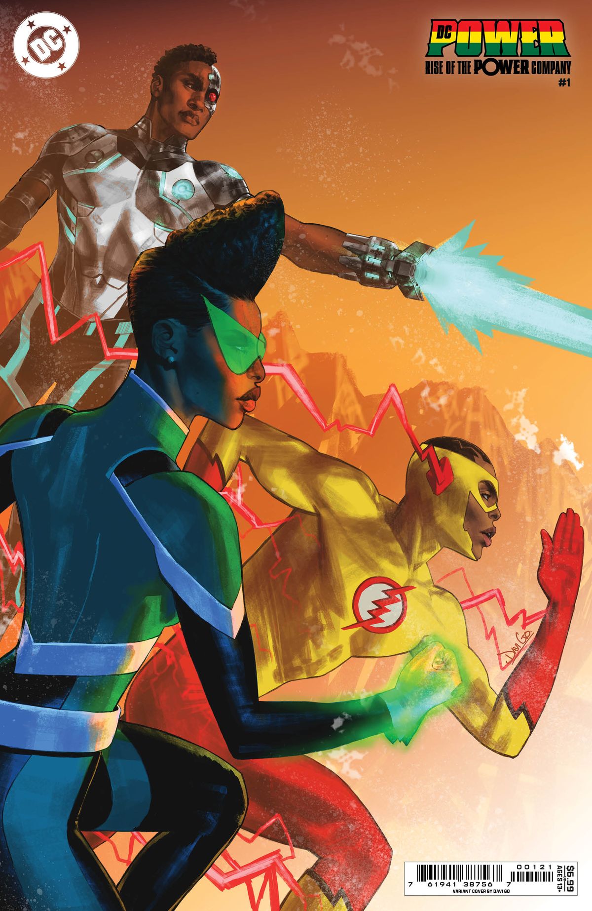 Covers for DC Power: Rise of the Power Company.