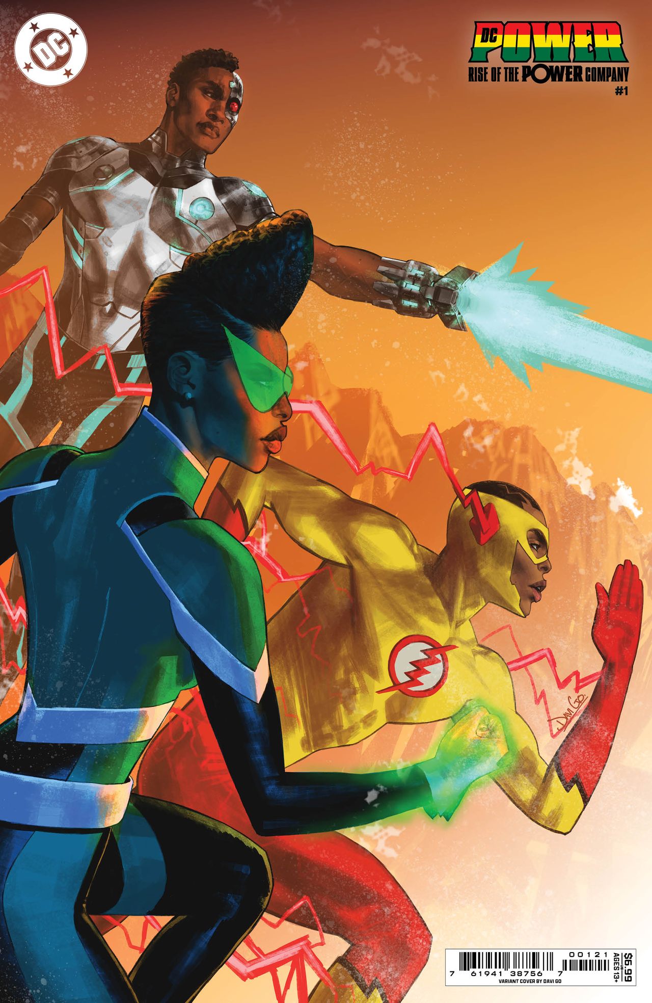 Covers for DC Power: Rise of the Power Company.