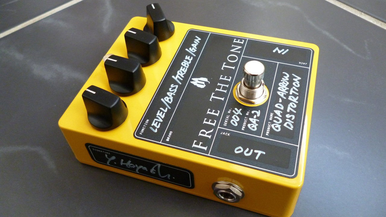 最旬トレンドパンツ Free ギター The Distortion Aroww Quad QA-2 Tone ...