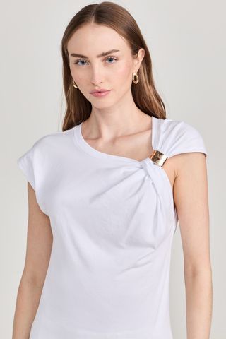 Pixie Market Olympia Gold Cuff Tee