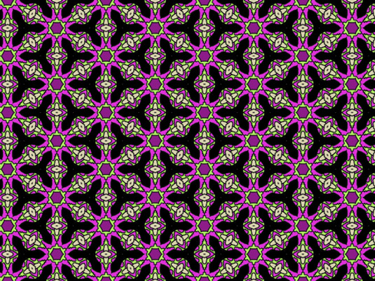 Beatles-inspired repeat pattern by Lottie Norton