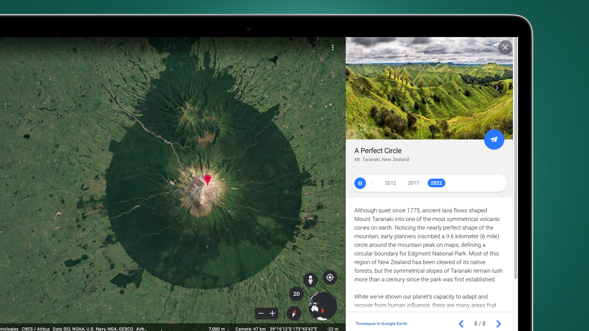 Google Earth’s improved Timelapses show how your city’s changed over