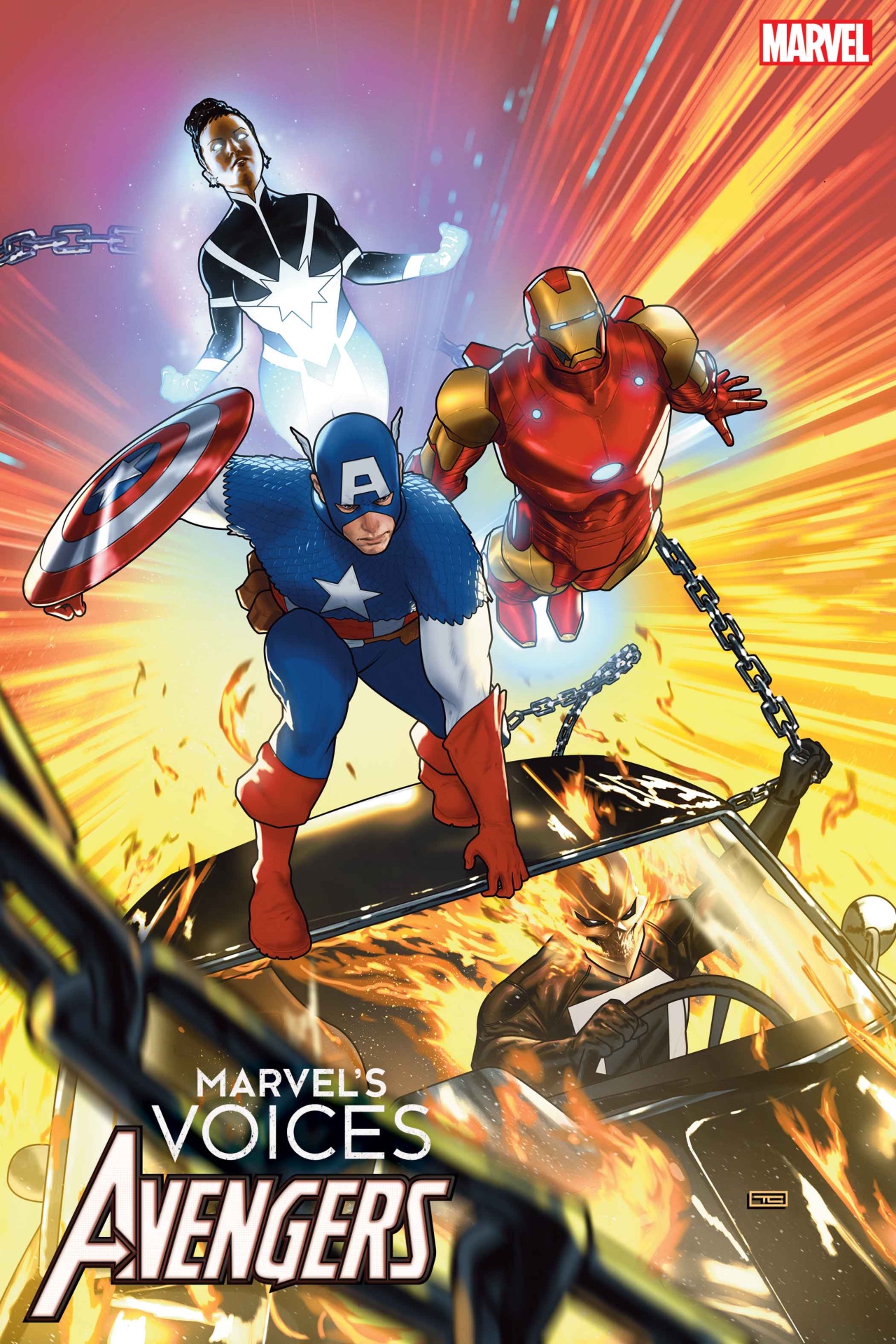 Marvel's Voices Avengers #1 cover art