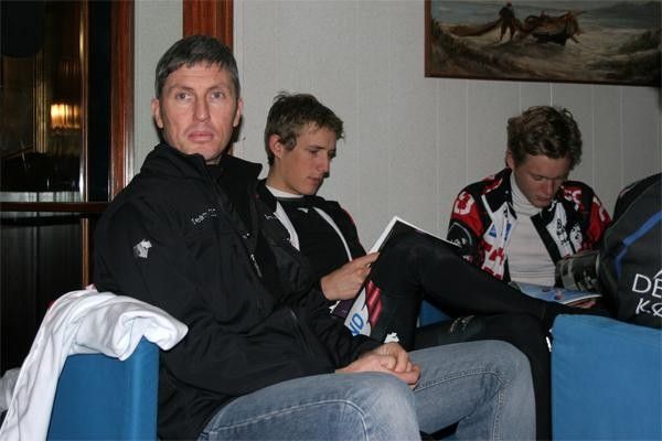Sunderland and two of the riders.