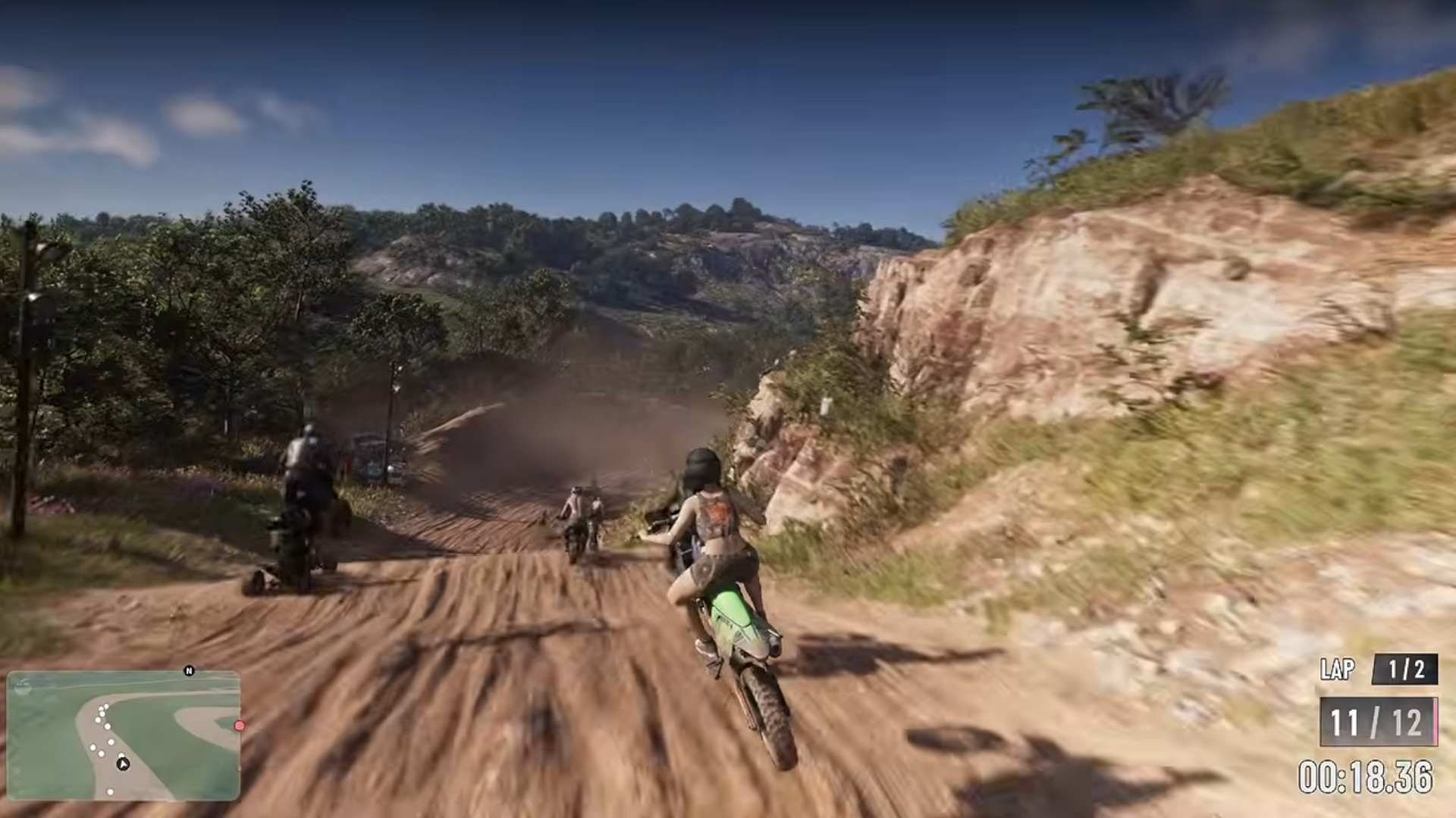 A dirtbike race in GTA 6