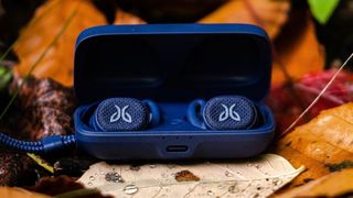Jaybird Vista 2 bluetooth sports headphones in charging case