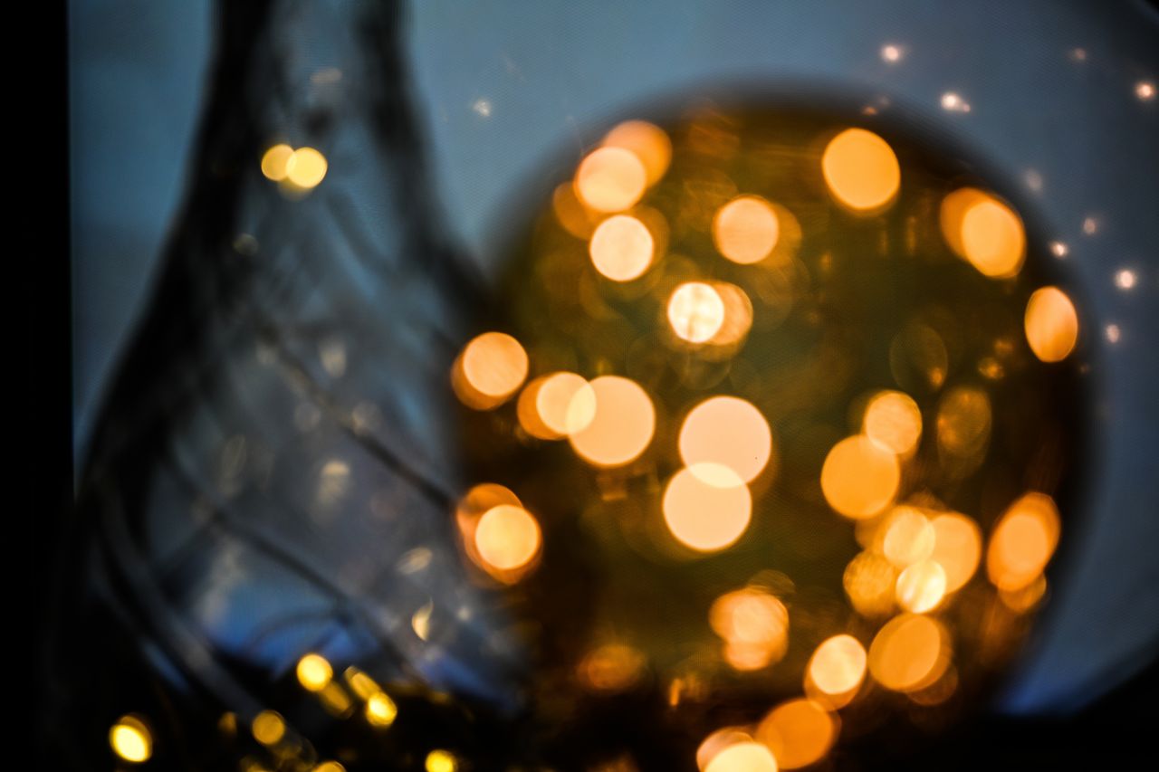 Bokeh of LED lights