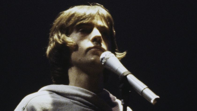 English singer-songwriter Peter Gabriel, performing in New York, March 1977. (Photo by Michael Putland/Getty Images)