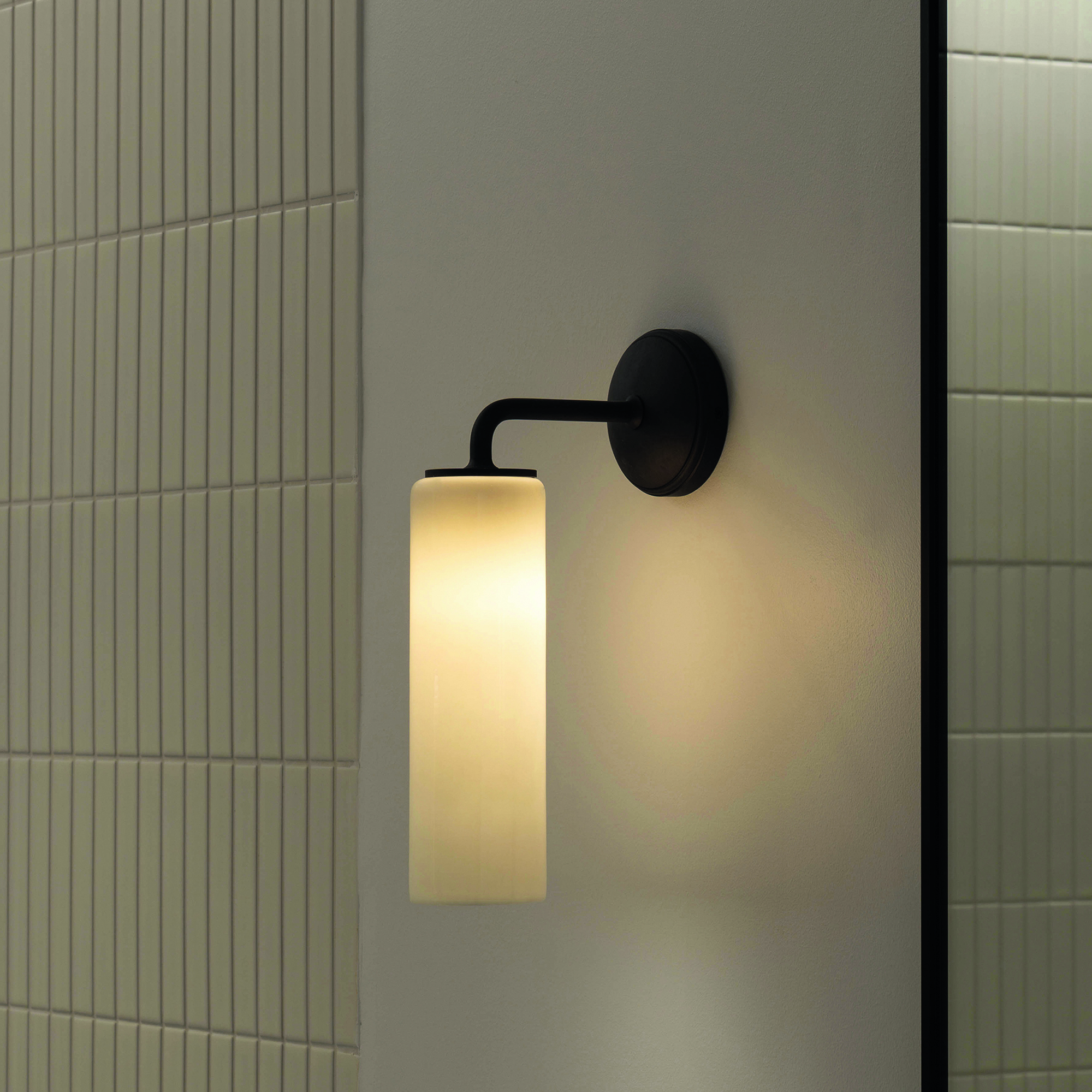 Corston wall light in bathroom