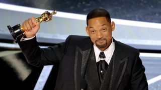 Will Smith accepts his Oscar for Best Actor