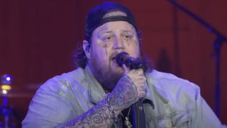 Jelly Roll performing at Ryman Auditorium