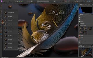 A screenshot from Affinity Photo, one of the best graphic design software options