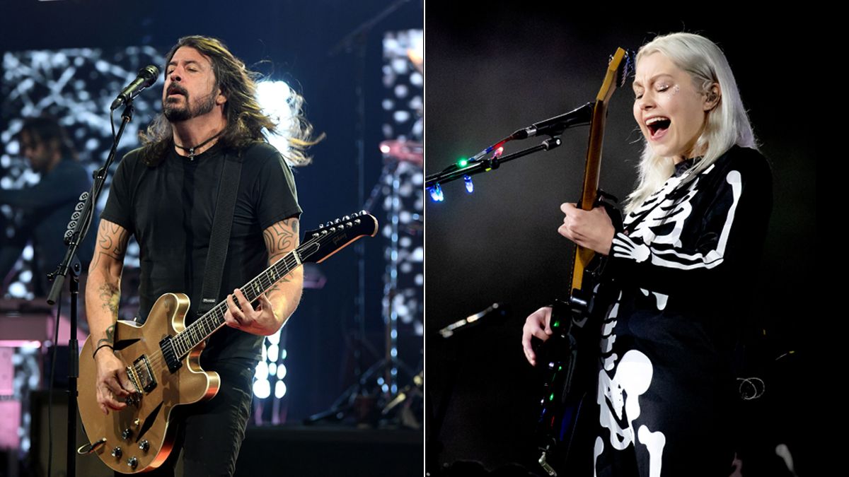 Dave Grohl and Phoebe Bridgers