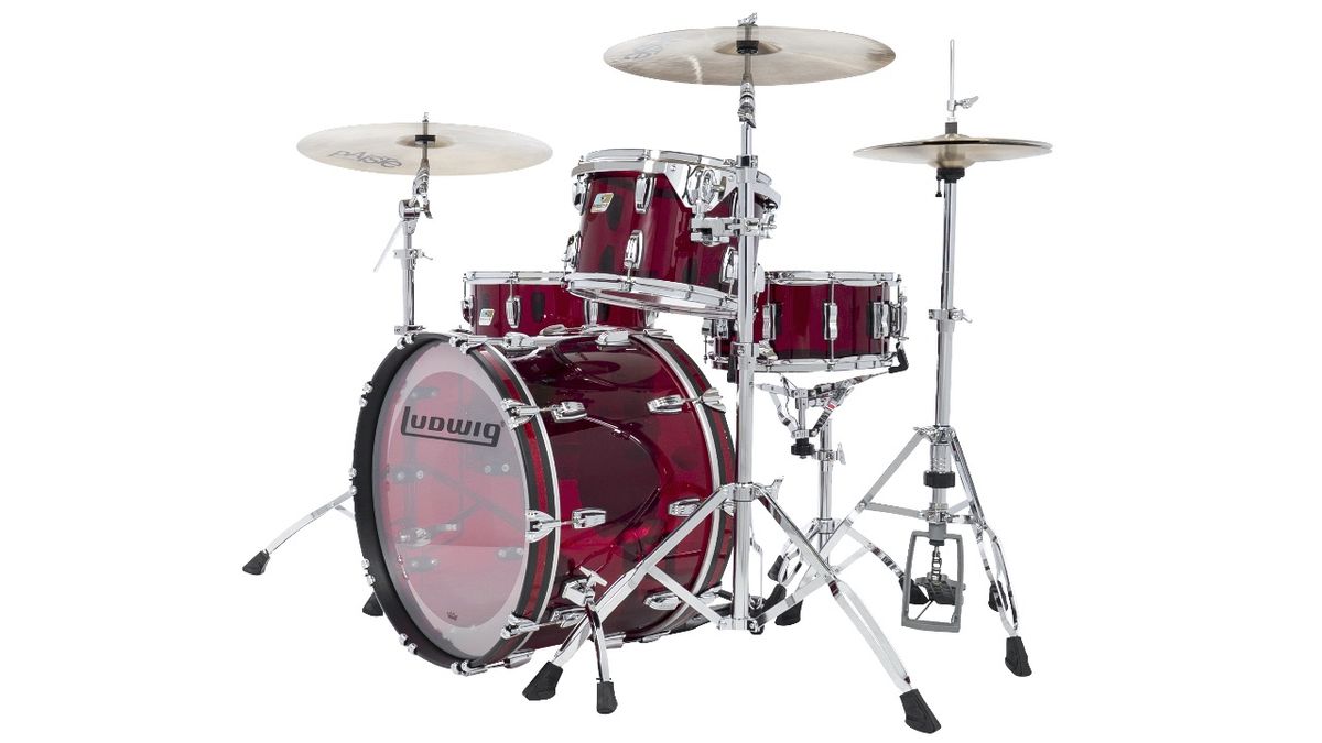 Ludwig Vistalite 50th Anniversary finishes