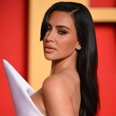 Kim Kardashian at the Vanity Fair Oscars After Party