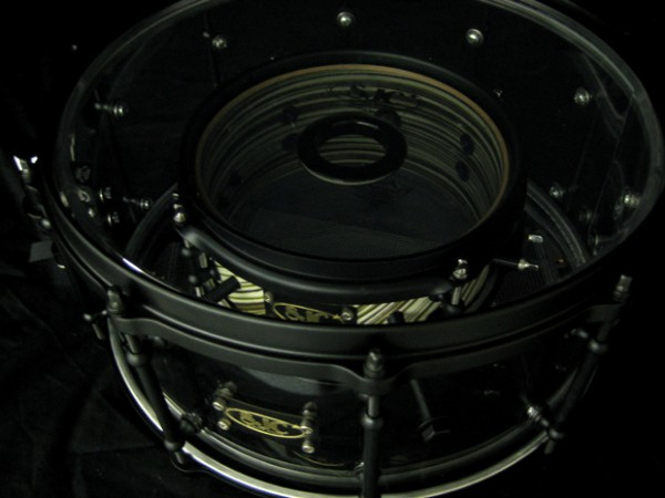 In Pictures: SJC snare within a snare