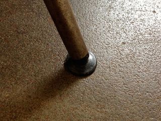 Many of the Eames chair designs feature self-leveling floor glides