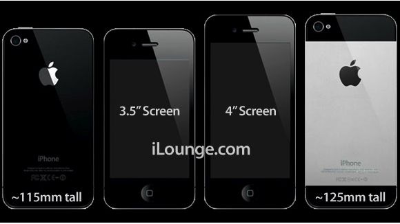 Rumor: iPhone 5 will have a 4-inch display