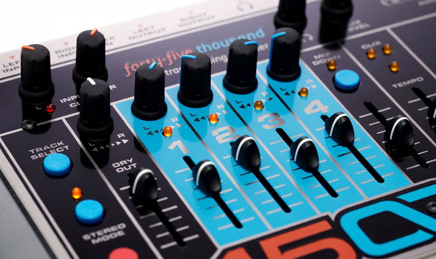 You can set the level and panning for individual tracks within your loops