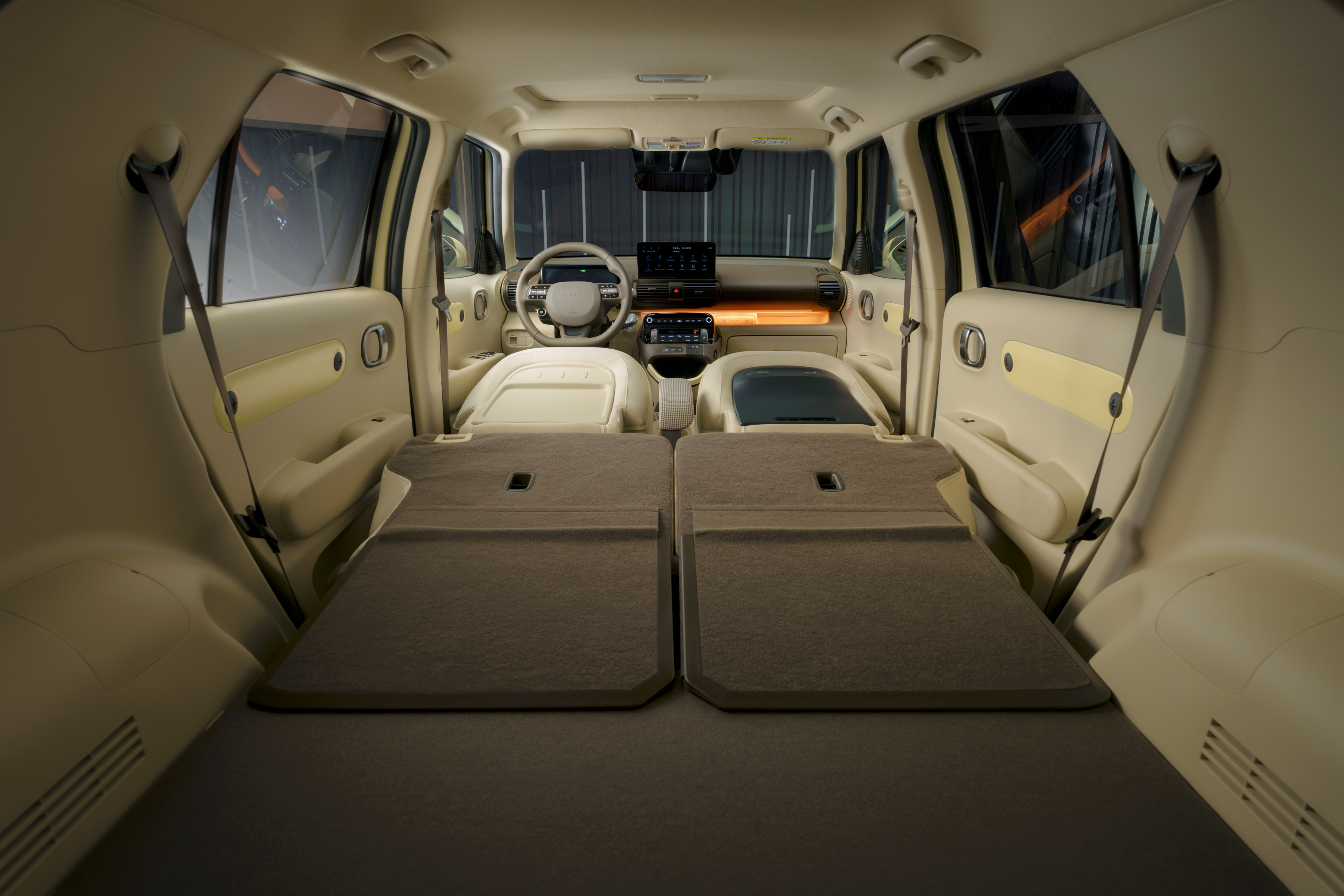 Hyundai Inster, with fold flat interior