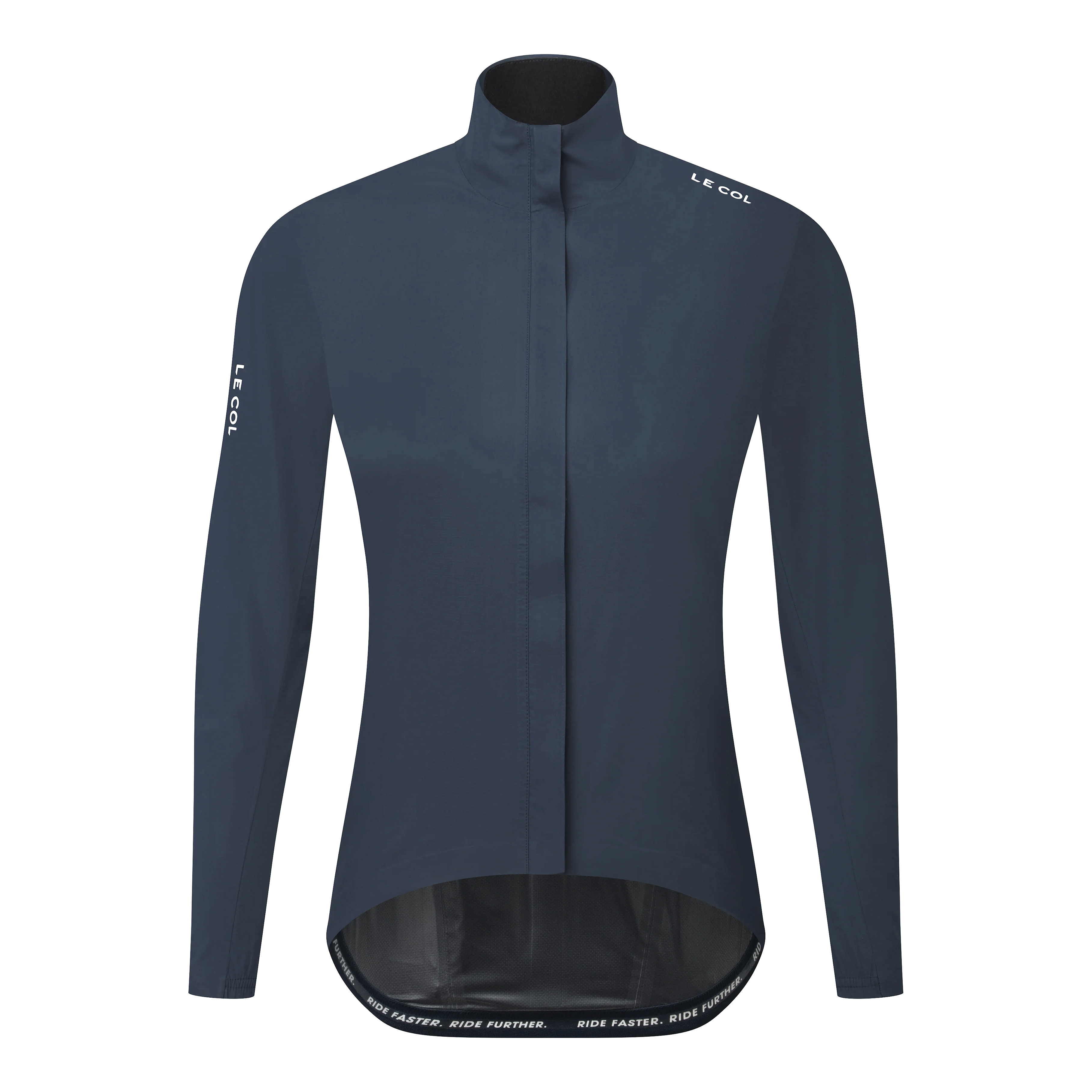 Le Col Pro Lightweight rain jacket in navy blue