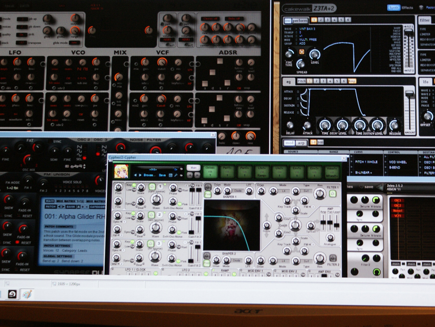 Synths in a box