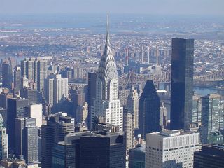 Famous buildings: Chrysler Building in New York City