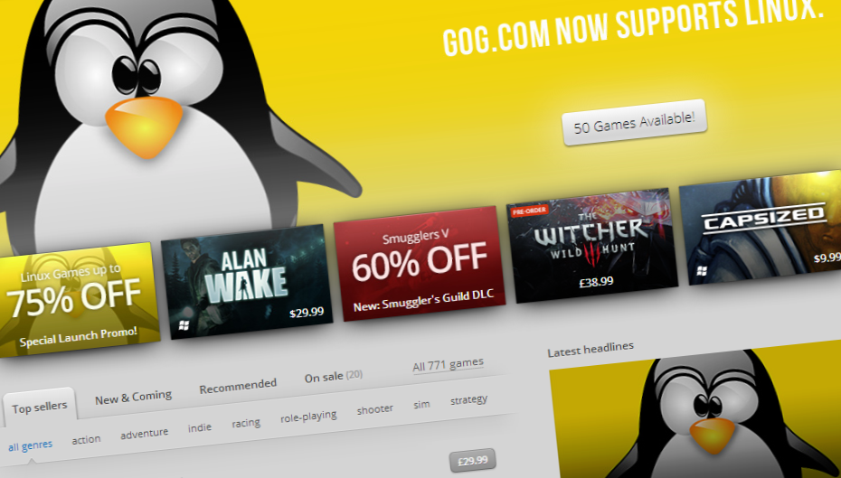 Five Gog.com Linux Games Everyone Should Play