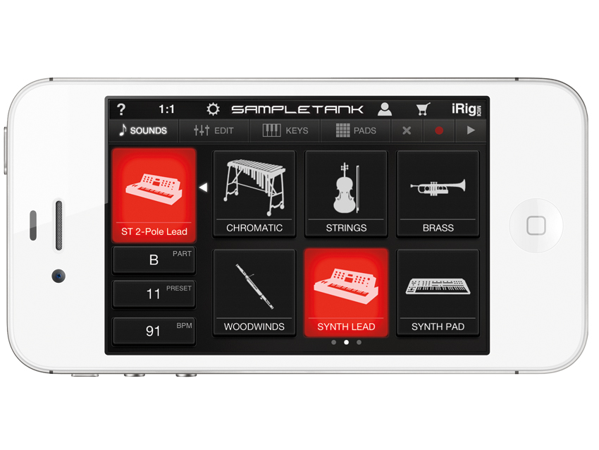 IK Multimedia SampleTank iOS (£13.99)