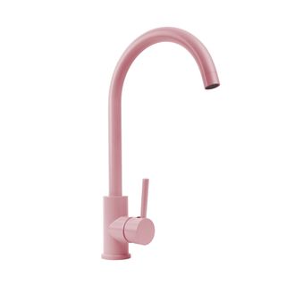 pink kitchen tap
