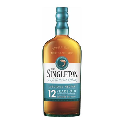The Singleton 12 Year Old Single Malt Scotch Whisky | 40% Vol | 70cl | Perfectly Balanced Speyside Single Malt Whisky | Notes of Honey & Nuts | Mellow & Buttery Smooth Scottish Whisky