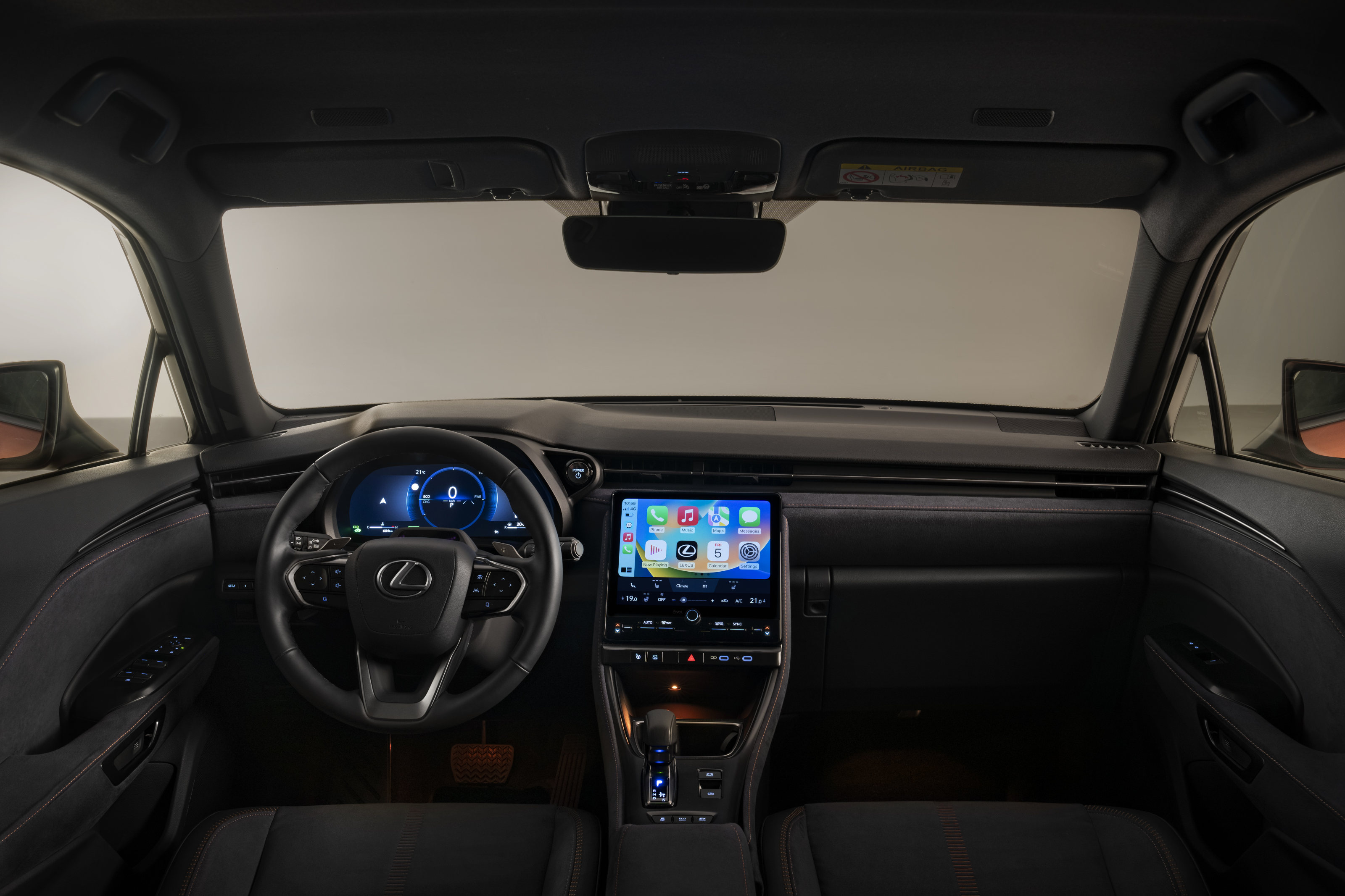 Lexus LBX dashboard