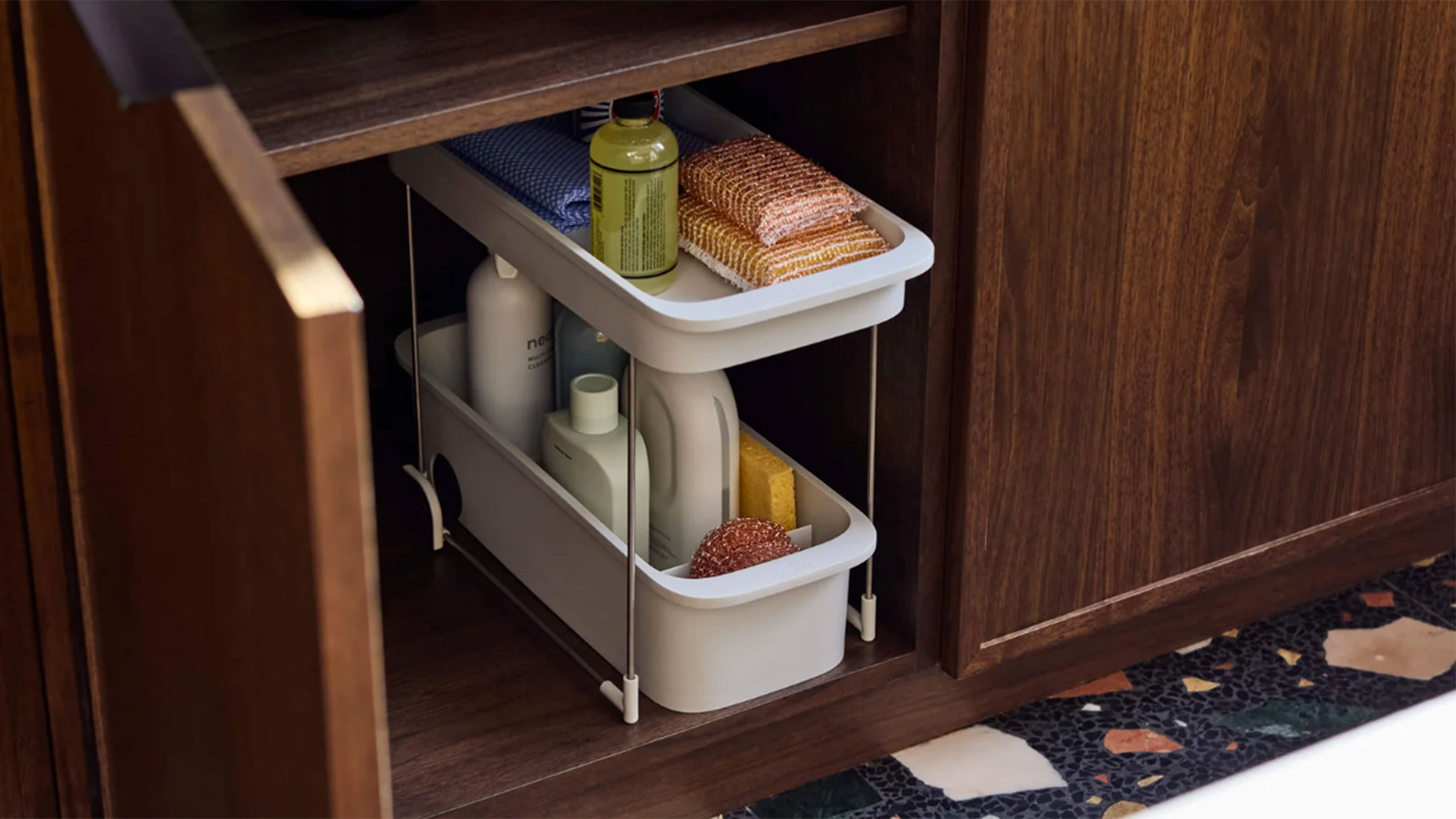 Joseph Joseph Cupboard Store two tier caddy