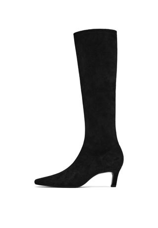 Stretch High-Heel Boots