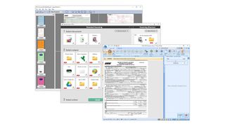 A screenshot of the Canon imageFORMULA DR-M260's scan software