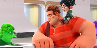 Ralph Breaks The Internet Wreck-It Ralph and Vanellope at the eBay checkout counter