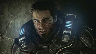 Free Unreal Engine 5 animation pack; a man in power armour from Gears of War E-Day