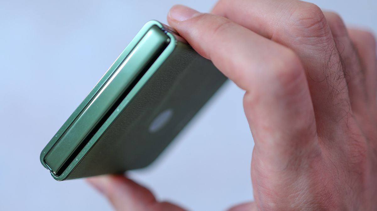 A photo of the Motorola Razr 50 Ultra
