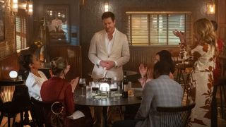 The Fugitive Task Force in the Muster Room in FBI: Most Wanted Season 6x22