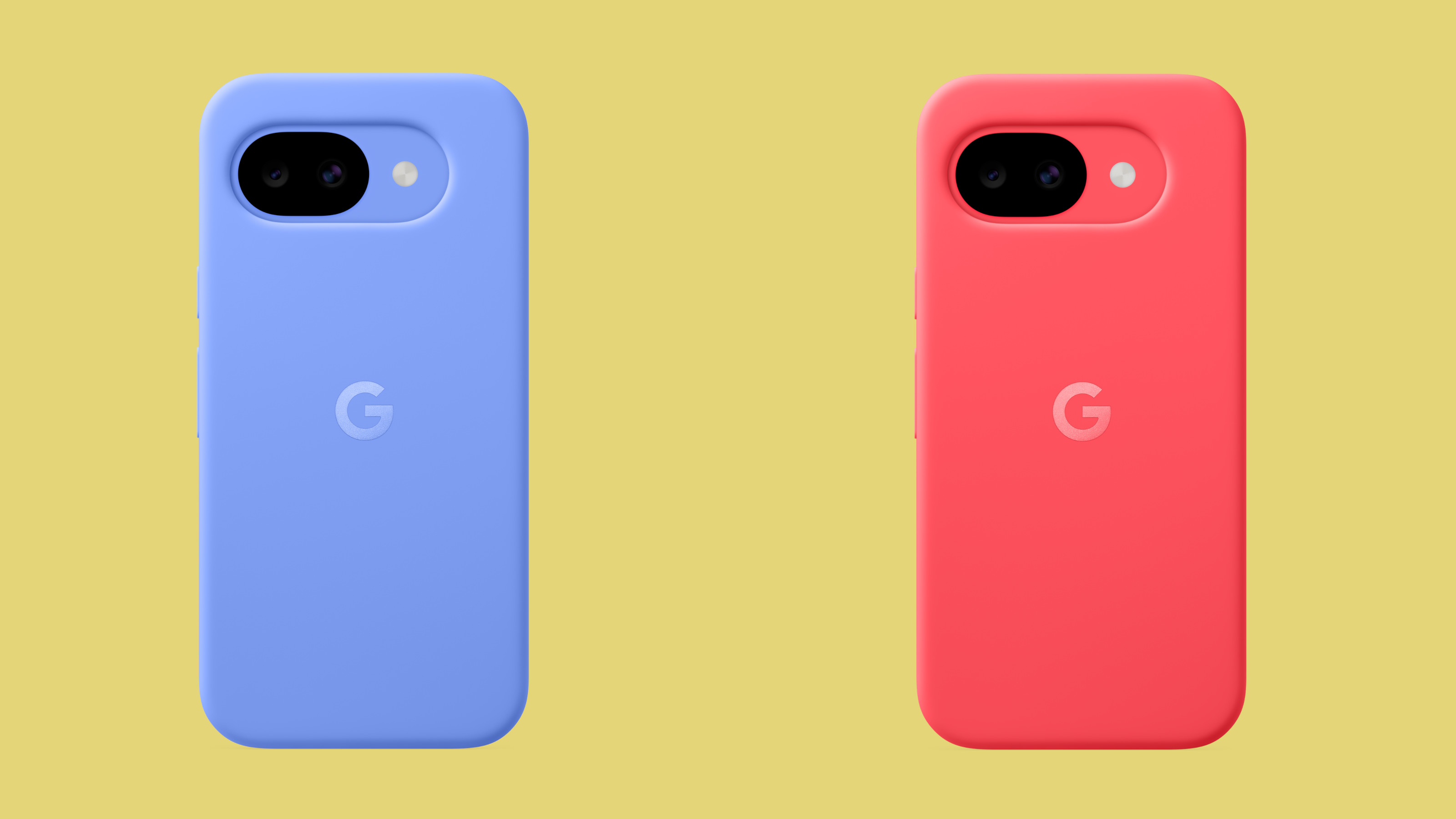 Pixel 10a has a matching case, shown here in Lavender and Berry