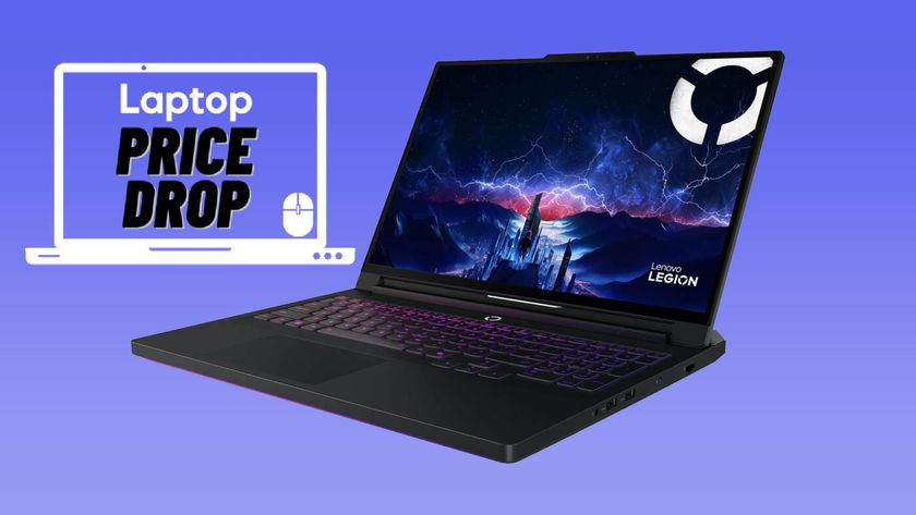 Lenovo Legion Pro 7i Gen 10 gaming laptop against a blue gradient background