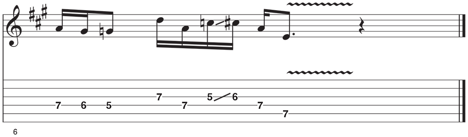 Mixolydian Lick