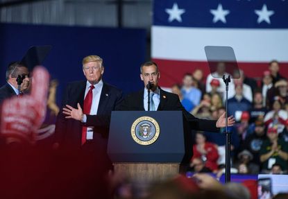 Corey Lewandowski and President Trump